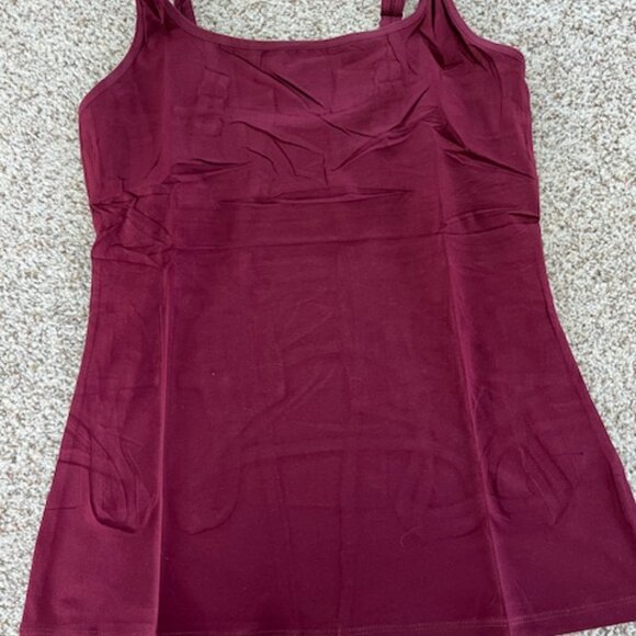 NWT V for City Cotton Cami with Unpadded Shelf Bra - Picture 6 of 6